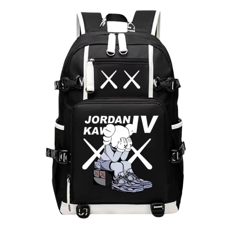画像7: Kaws Backpack shoulder bag ユニセックスK 男女兼用 カウズ バックパックリュック リュックサック バッグ (7)