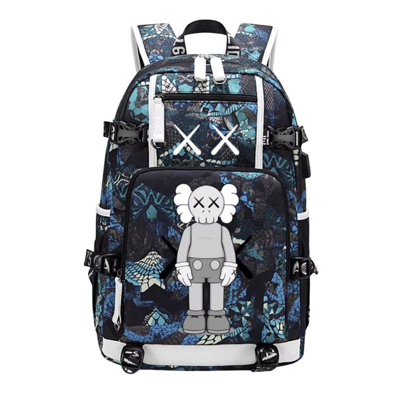 画像9: Kaws Backpack shoulder bag ユニセックスK 男女兼用 カウズ バックパックリュック リュックサック バッグ (9)