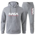 画像2: Unisex NASA Hoodie & Pants Sweat SetJacket and Pants Set　NASAフーディ＆パンツスウェットセットアップ上下  (2)