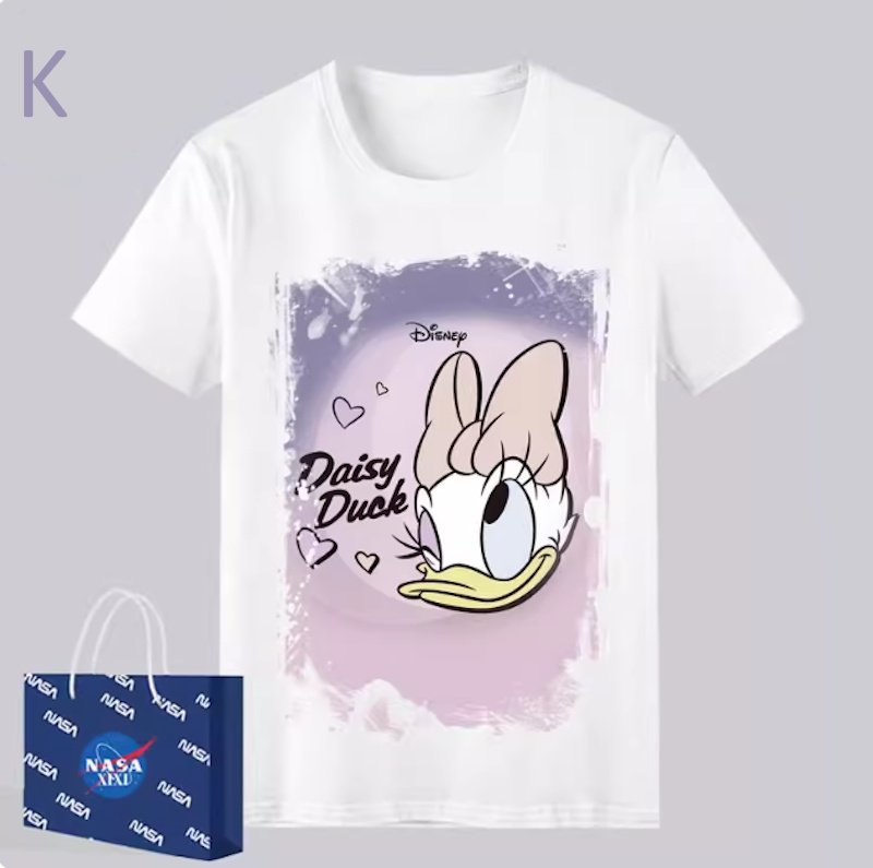 画像12: Unisex Donald Duck and other prints T-shirt  男女兼用 ユニセックスドナルドダック＆アザープリント 半袖 Tシャツ (12)