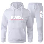 画像4: Unisex NASA Hoodie & Pants Sweat SetJacket and Pants Set　NASAフーディ＆パンツスウェットセットアップ上下  (4)