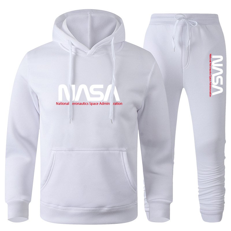 画像4: Unisex NASA Hoodie & Pants Sweat SetJacket and Pants Set　NASAフーディ＆パンツスウェットセットアップ上下  (4)