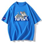 画像4: Unisex NASA x Tom and Jerry prints T-shirt  男女兼用 NASA×トム＆ジェリーユニセックスプリント 半袖 Tシャツ (4)