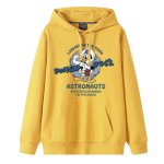 画像4: Donald Duck astronaut long-sleeved Hoodie Sweat  宇宙飛行士 ドナルドダック スウェット フーディパーカー 男女兼用 ユニセックス (4)