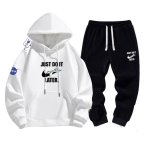 画像3: 26SS JUST DO IT LATER x Mickey sweat hoodie pants setup ユニセックス男女兼用 NASA×JUST DO IT LATER × ミッキー スウェットパーカー トレーナー パンツ セットアップ  (3)
