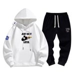 画像1: 26SS JUST DO IT LATER x Mickey sweat hoodie pants setup ユニセックス男女兼用 NASA×JUST DO IT LATER × ミッキー スウェットパーカー トレーナー パンツ セットアップ  (1)
