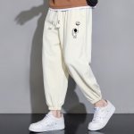 画像3: Astronaut print sweatpants 　宇宙飛行士プリント スウェット パンツ  男女兼用 ユニセックス  (3)