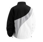 画像4: Broken Swoosh Bicolor Zip-Up Track Jacket Blouson　ユニセックス男女兼用ブロークン スウォッシュバイカラージップアップ トラックジャケットブルゾン (4)