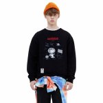 画像6: 26SS NASA x Snoopy sweat pants setup ユニセックス男女兼用 NASA × スヌーピー 宇宙飛行士 スウェット トレーナー パンツ セットアップ  (6)
