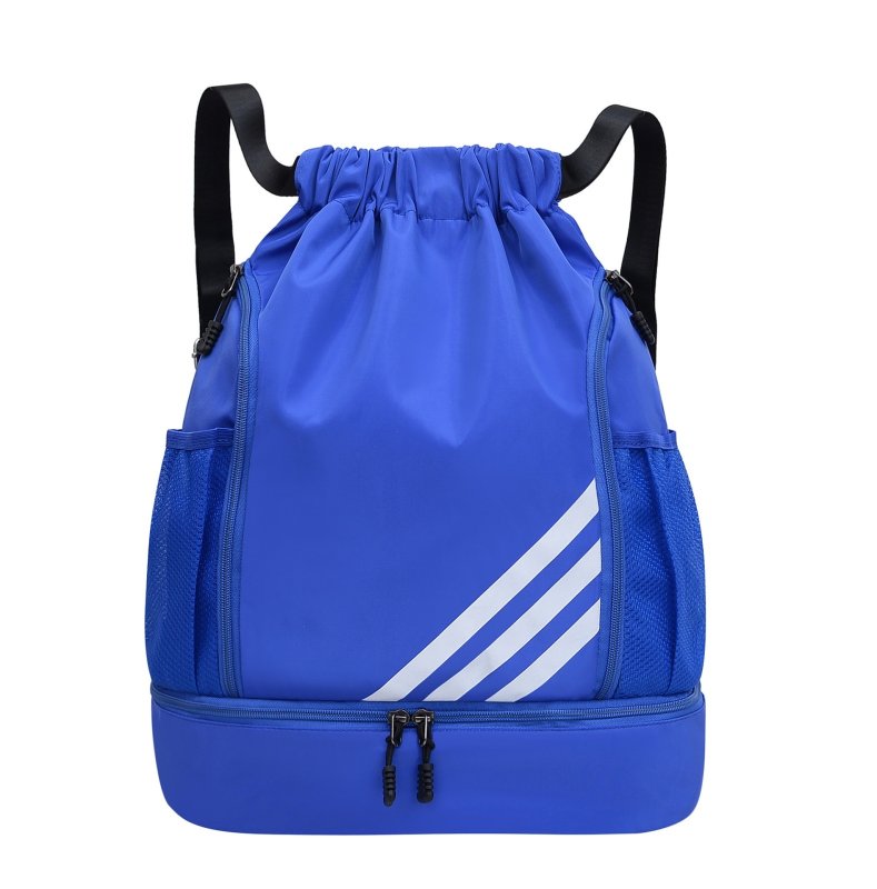 画像3: 3-Line Drawstring Large Capacity BackpackTote shoulder bag ユニセックス男女兼用 3ライン巾着ラージキャパシティーバックパックリュックトート ショルダーバッグ (3)