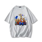 画像5: Unisex Relaxed Simpsons Family x NASA prints T-shirt  男女兼用 ユニセックスリラックスシンプソンズファミリー×ナサNASAプリント 半袖 Tシャツ (5)