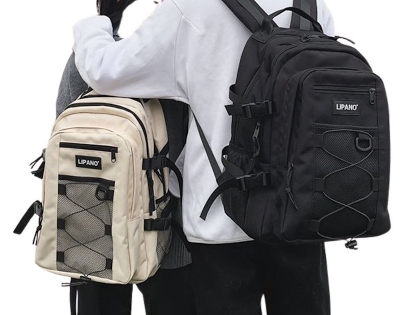 画像5: Large Capacity Reissue Design BackpackTote shoulder bag ユニセックス男女兼用 ラージキャパシティーバックパックリュックトート ショルダーバッグ (5)