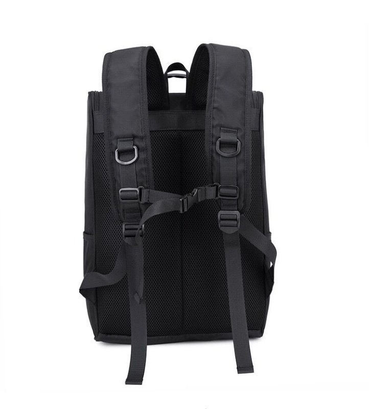 画像14: NASA x One-Point Emblem Print Backpack Tote Shoulder Bag ユニセックス男女兼用 NASAナサ×ワンポイントエンブレムプリント バックパック リュックサック トートショルダーバッグ (14)