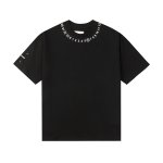 画像3: Mens 697 letters design white thin short sleeves inside T-shirt Logo T-shirts ナンバリングロゴTシャツ (3)