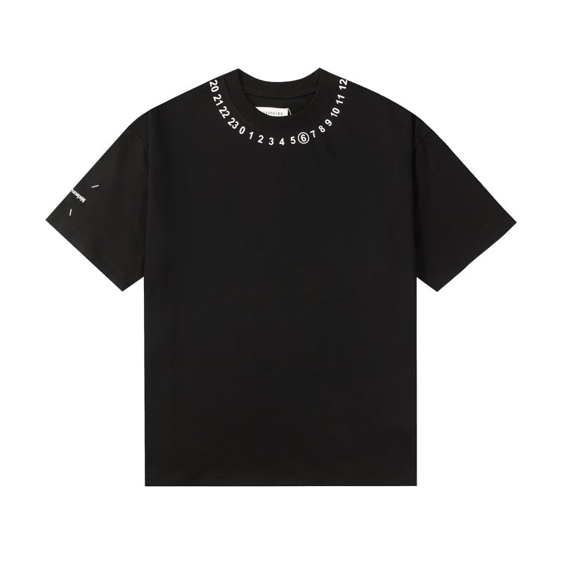 画像3: Mens 697 letters design white thin short sleeves inside T-shirt Logo T-shirts ナンバリングロゴTシャツ (3)