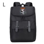 画像13: NASA x One-Point Emblem Print Backpack Tote Shoulder Bag ユニセックス男女兼用 NASAナサ×ワンポイントエンブレムプリント バックパック リュックサック トートショルダーバッグ (13)