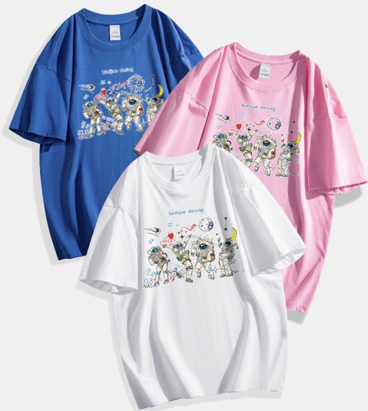 画像7: Unisex NASA x Dancing Astronauts Print  T-shirt  男女兼用 ユニセックスナサNASA×宇宙飛行士プリント 半袖 Tシャツ (7)