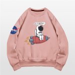 画像8: Unisex NASA x Rockets & Astronauts Print Long-Sleeve Sweatshirt   男女兼用 ユニセックスNASA×ロケット＆宇宙飛行士プリント 長袖スウェットトレーナー (8)