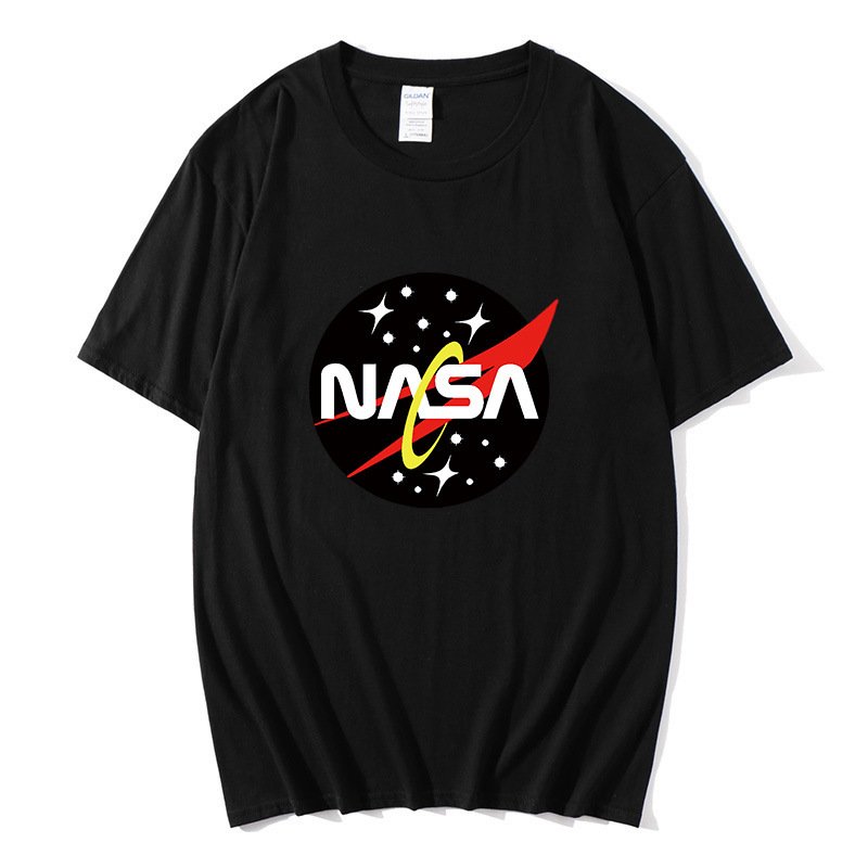 画像4: Unisex NASA x Roundstar Print  T-shirt  男女兼用 ユニセックスナサNASA×ラウンドスター星プリント 半袖 Tシャツ (4)