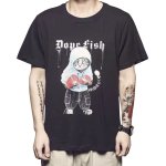 画像7: Men's Boxing Cat Print Short Sleeve T-Shirt ボクシングキャットプリント半袖Ｔシャツ (7)