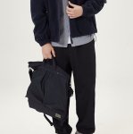 画像5: NOTHOMME Large Capacity Nylon Waterproof Backpack Tote Shoulder Bag ユニセックス男女兼用 NOTHOMME ラージキャパシティナイロン バックパック リュックサック トートショルダーバッグ (5)