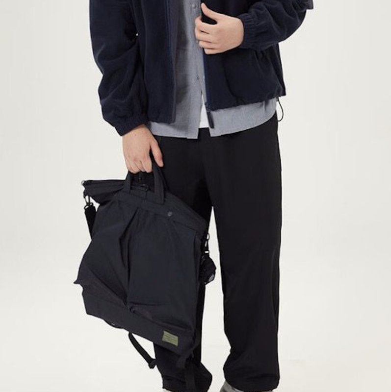 画像5: NOTHOMME Large Capacity Nylon Waterproof Backpack Tote Shoulder Bag ユニセックス男女兼用 NOTHOMME ラージキャパシティナイロン バックパック リュックサック トートショルダーバッグ (5)