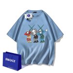 画像6: Dancing kaws x Cookie MonsterShort Sleeve T-Shirt　ユニセックス 男女兼用ダンシングカウズ×クッキーモンスタープリント半袖  Tシャツ (6)