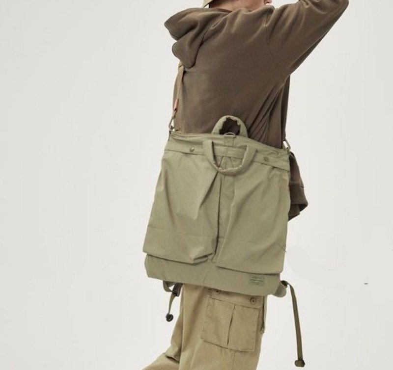 画像6: NOTHOMME Large Capacity Nylon Waterproof Backpack Tote Shoulder Bag ユニセックス男女兼用 NOTHOMME ラージキャパシティナイロン バックパック リュックサック トートショルダーバッグ (6)