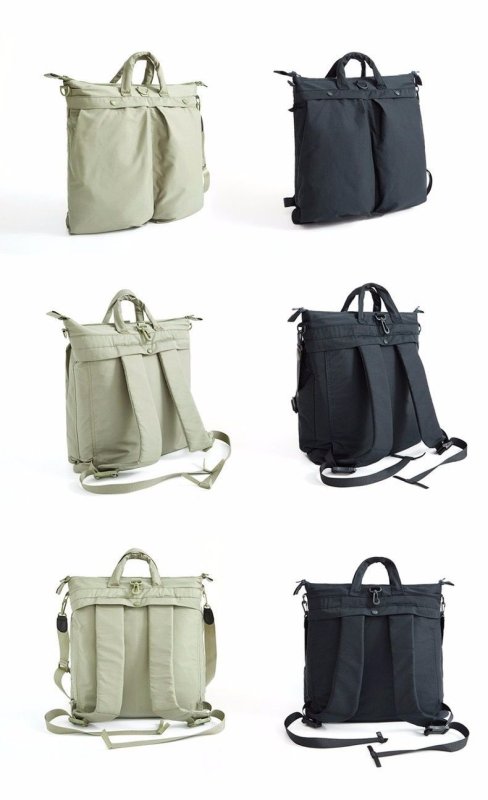 画像3: NOTHOMME Large Capacity Nylon Waterproof Backpack Tote Shoulder Bag ユニセックス男女兼用 NOTHOMME ラージキャパシティナイロン バックパック リュックサック トートショルダーバッグ (3)