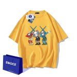画像7: Dancing kaws x Cookie MonsterShort Sleeve T-Shirt　ユニセックス 男女兼用ダンシングカウズ×クッキーモンスタープリント半袖  Tシャツ (7)