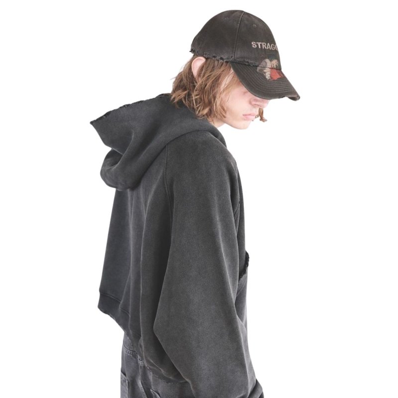 画像2: Straggler  AKIRA embroidered baseball cap  アキラ ウォッシング ダイイング デトロイド 刺繍 ベースボールキャップ 野球帽 ヴィンテージ加工 (2)