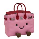 画像6: Jllycat Smile bkTote Plush Leather Flip Bag スマイル レザー トート ぬいぐるみ バッグ (6)