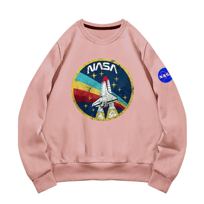 画像8: NASA x Space Shuttle Print Sweatshirt　ユニセックス男女兼用NASAナサ×スペースシャトルプリントスウェットシャツトレーナー  (8)