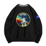 画像4: NASA x Space Shuttle Print Sweatshirt　ユニセックス男女兼用NASAナサ×スペースシャトルプリントスウェットシャツトレーナー  (4)