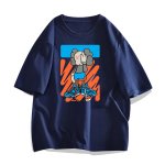 画像6: KAWS one-eyed blindfold print Short Sleeve T-Shirt　ユニセックス 男女兼用カウズ片目目隠しプリント半袖  Tシャツ (6)