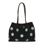 画像3: Polka dot leather tote shoulder bag　ドット柄レザートートショルダーバッグ (3)