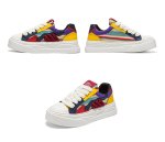 画像6: Men's Shoes: Color-Matching Breathable Lace-Up Sneakers　男女兼用ユニセックスプラットフォーム厚底カラーマッチングブリーザブルレースアップスニーカー シューズ (6)