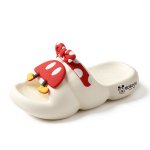 画像1: Mickey Mouse & Minnie Mouse Sandals/Slippers  ミッキーマウス＆ミニーマウスプラットフォームサンダルスリッパシャワーサンダル (1)
