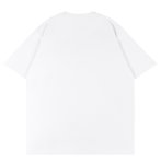 画像2: Unisex black white Cute Bulldog Print  T-shirt  男女兼用 ユニセックスキュートブルドッグプリント 半袖 Tシャツ (2)