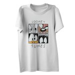 画像5: Looney Tunes & Friends Box  print Short Sleeve T-Shirt　ユニセックス 男女兼用ルーニー・テューンズ＆仲間ボックスプリント半袖  Tシャツ (5)