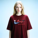 画像3: Hello Kitty  x Bow Sweat Swoosh Tshirts ユニセックス男女兼用 ハローキティ リボンx スウォッシュ Tシャツ (3)