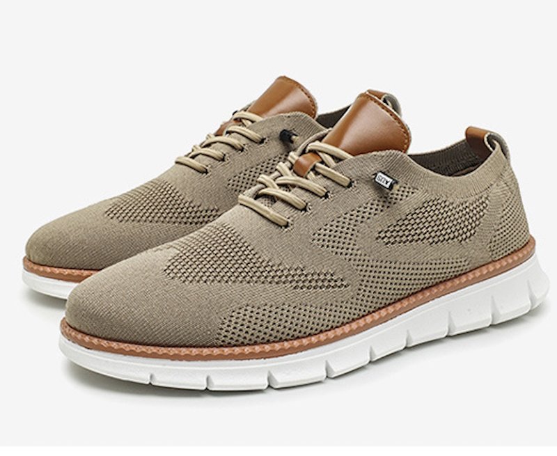 画像6: Flyknit Mesh Lace-Up Slip-On Loafers British shoes　ユニセックス 男女兼用 フライニットメッシュ レースアップスリッポンローファー (6)