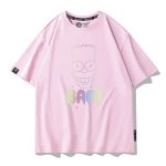 画像16: Unisex BART Simpson face print Round Neck Tshirts 男女兼用 バートシンプソン フェイスプリント Tシャツ (16)