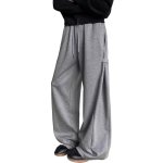 画像1: UnisexWEIR SIDE BUTTON SWEAT PANTS　 男女兼用 ユニセックスワイドレッグサイドボタン スウェットパンツ  (1)