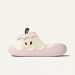 画像2: Apple-themed sandals, slippers, shower sandals  アップルりんごプラットフォームサンダルスリッパシャワーサンダル (2)