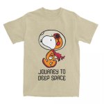 画像3: Unisex Space Snoopy Astronaut print Round Neck Tshirts 男女兼用 宇宙スヌーピー宇宙飛行士プリント Tシャツ (3)