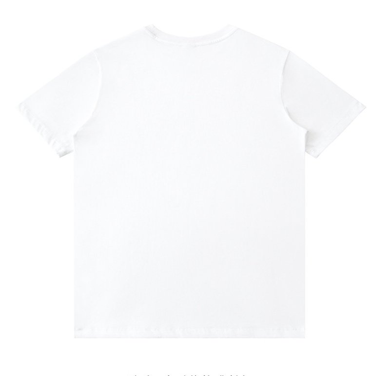 画像2: Unisex black white Space Pug Astronaut Print  T-shirt  男女兼用 ユニセックススペースパグ宇宙飛行士プリント 半袖 Tシャツ (2)