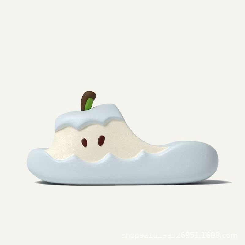 画像4: Apple-themed sandals, slippers, shower sandals  アップルりんごプラットフォームサンダルスリッパシャワーサンダル (4)