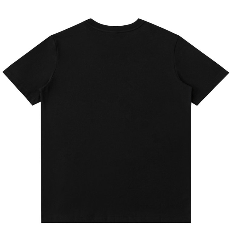 画像2: Unisex black white Half-Bear & Sketch Bear Print  T-shirt  男女兼用 ユニセックスハーフ―ベアー＆スケッチベアプリント 半袖 Tシャツ (2)