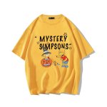 画像4: MYSTERY SIMPSONS Marge Simpson x Bart Simpson Logo T-shirt　ユニセックス 男女兼用 ミステリーシンプソンズ マージシンプソン × バートシンプソンロゴプリント 半袖 Tシャツ (4)